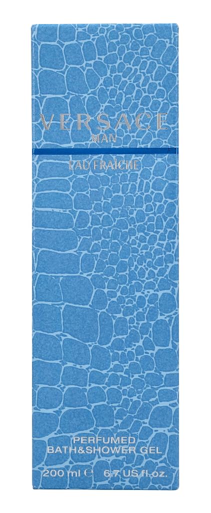 Versace Man Eau Fraiche by Versace for Men 6.7 oz Perfumed Bath & Shower Gel Beauty & Personal Care Versace