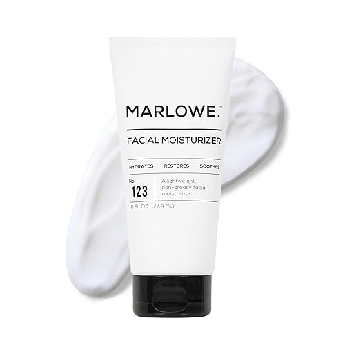 MARLOWE. No.123 Men’s Facial Moisturizer, Lightweight Daily Lotion with Aloe Vera & Green Tea for Soft, Hydrated Skin, Fresh Aloe Citron Scent Beauty & Personal Care MARLOWE.