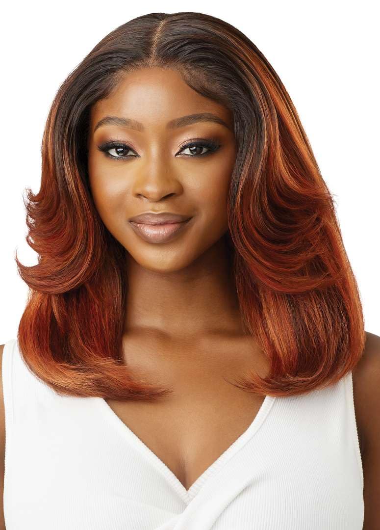 Outre Lace Front Wig - Perfect Hair Line 13X6 - Leomie (DR4/PEARL BLONDE)