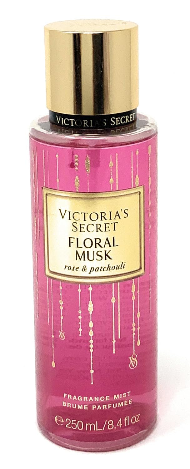 Victoria's Secret Floral Musk Rose & Patchouli Fragrance Body Mist 8.4 fl oz