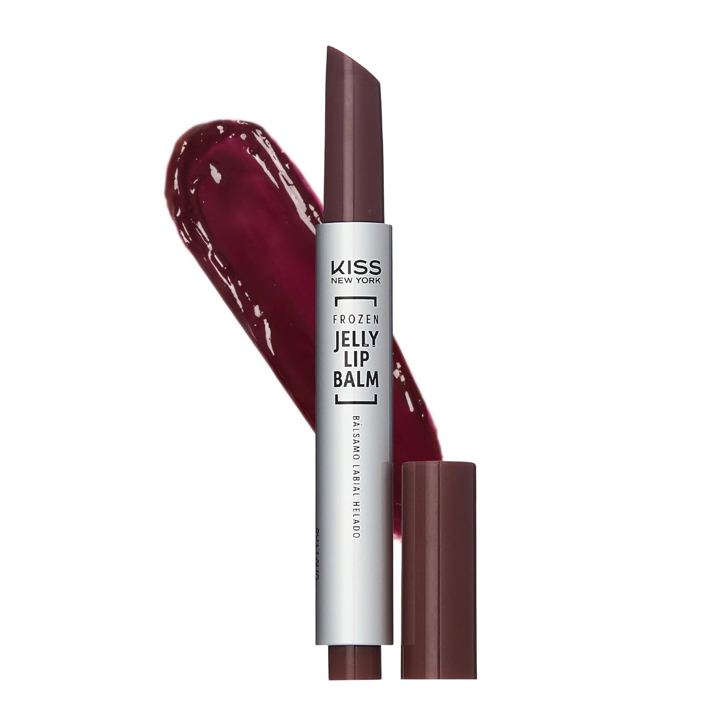 KISS NEW YORK Frozen Jelly Lip Balm Pen, High Shine Lip Gloss for Sheer Tint, Hydrating Melting Lipstick With Hyaluronic Acid, Cooling Effect Beauty and Personal Care Kiss