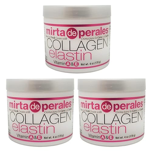 Mirta de Perales Collagen Elastin Cream, 4 oz (Pack of 3) Beauty & Personal Care Mirta De Perales