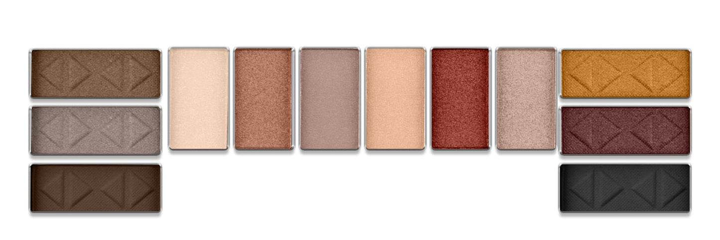 L.A. COLORS Day To Night 12 Color Eyeshadow Palette, Sundown, 0.28 oz. (CES430), Powder Beauty & Personal Care L.A. COLORS