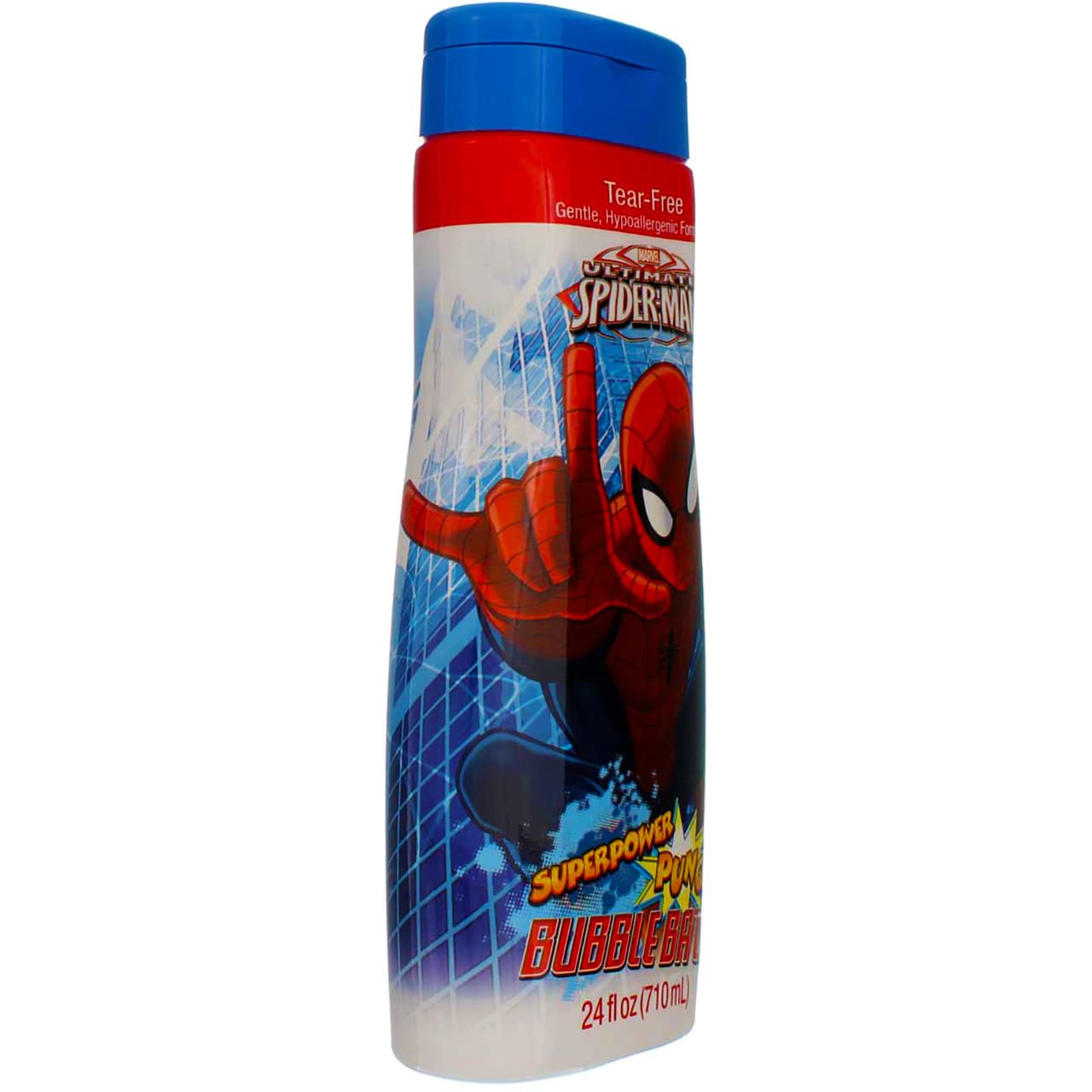 Spiderman Bubble Bath 24 Ounce Superpower Punch (709ml) (2 Pack) Beauty & Personal Care Spiderman