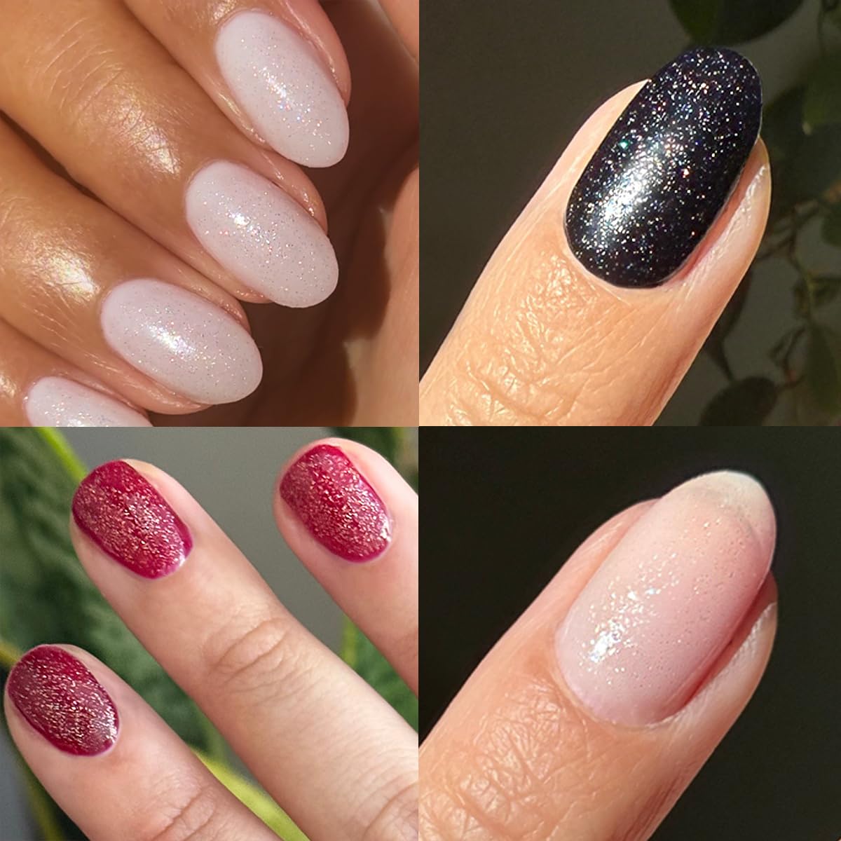 Olive & June Long Lasting Nail Polish Top Coat, Celestial Effect
