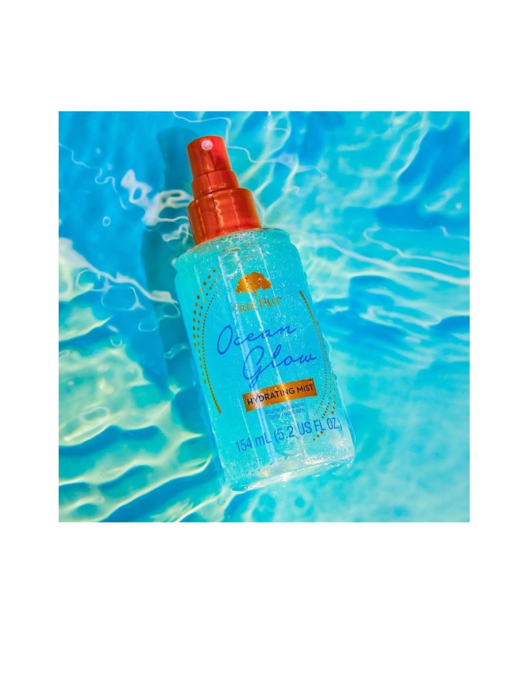 Tree Hut Ocean Glow Hydrating Foaming Gel Body Wash, 18 fl oz Ocean Glow Hydrating Fragrance Mist, 5.2 fl oz Beauty & Personal Care Tree Hut
