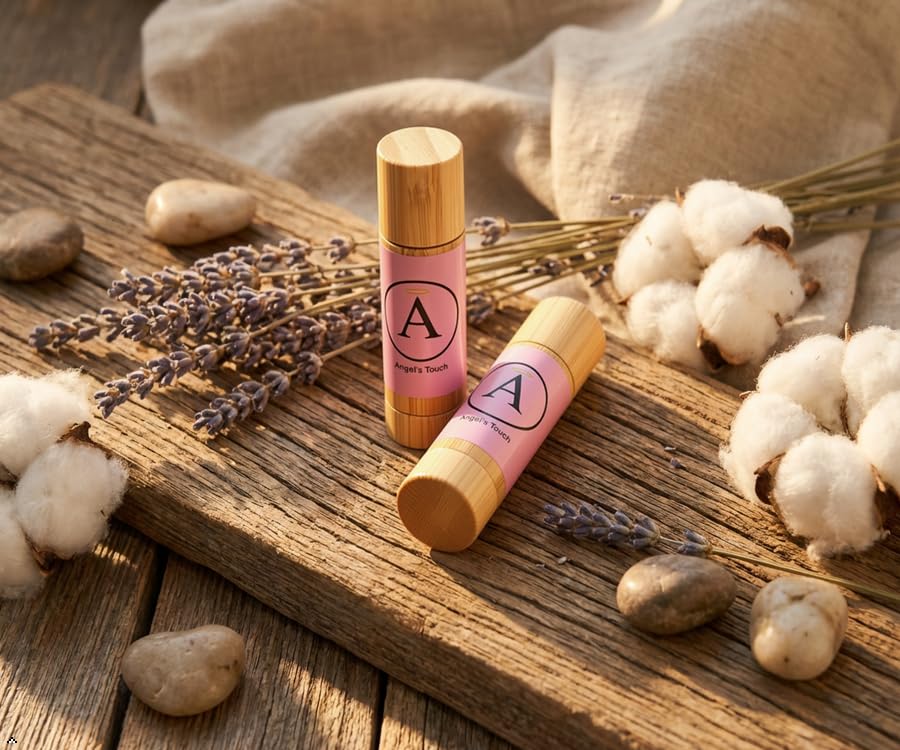 Organic Lip Balm Set of 2 - Dr. Formulated, Deep Healing & Long Lasting Moisture, Cruelty Free, Natural Lip Balm with Beeswax & Shea Butter, Repairs Beauty and Personal Care Angel's Touch