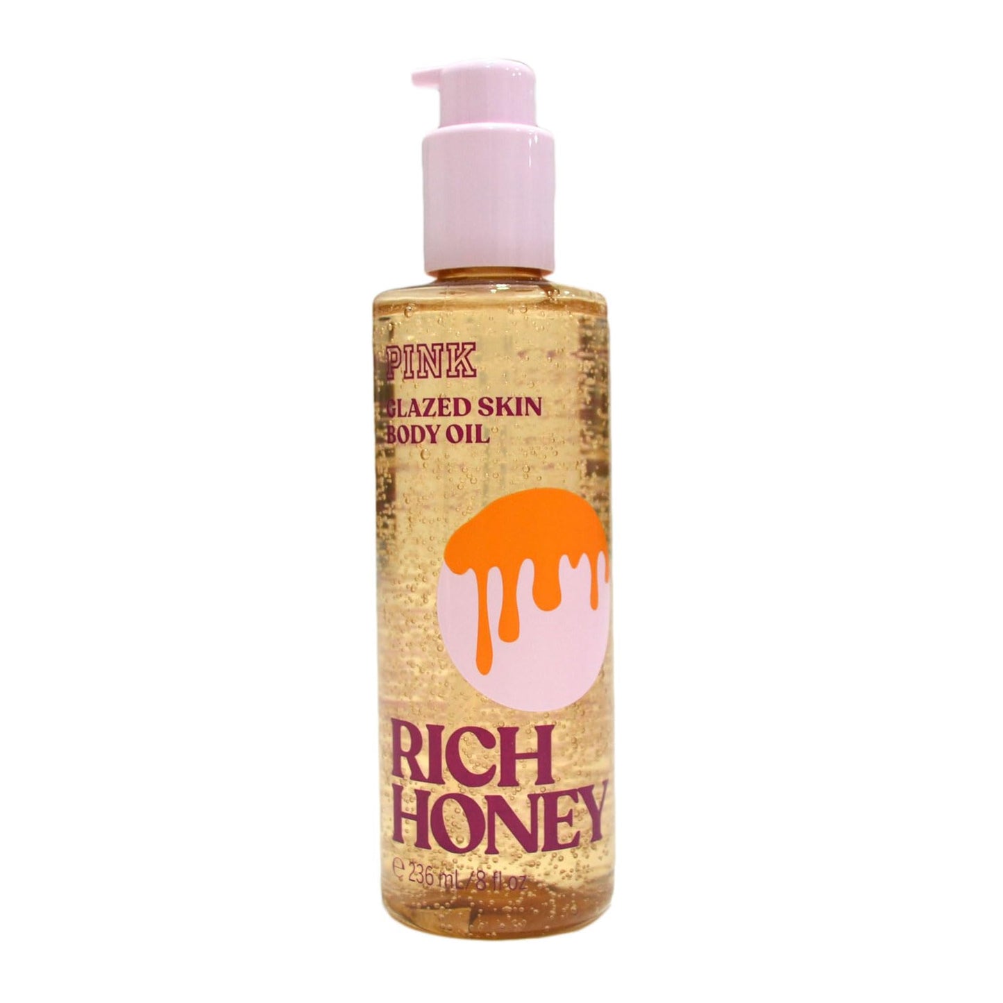 Victoria's Secret Pink Glazed Skin Body Oil 8 Fl Oz (Rich Honey) Beauty & Personal Care Victoria's Secret