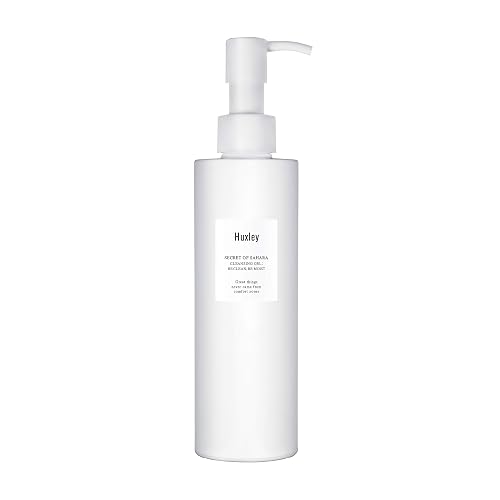 Huxley Secret of Sahara Gel Cleanser, Korean Gel-to-Foam Facial Cleanser for Daily Cleansing, Gentle Hydrating Face Wash for Makeup & Sunscreen Beauty & Personal Care Huxley