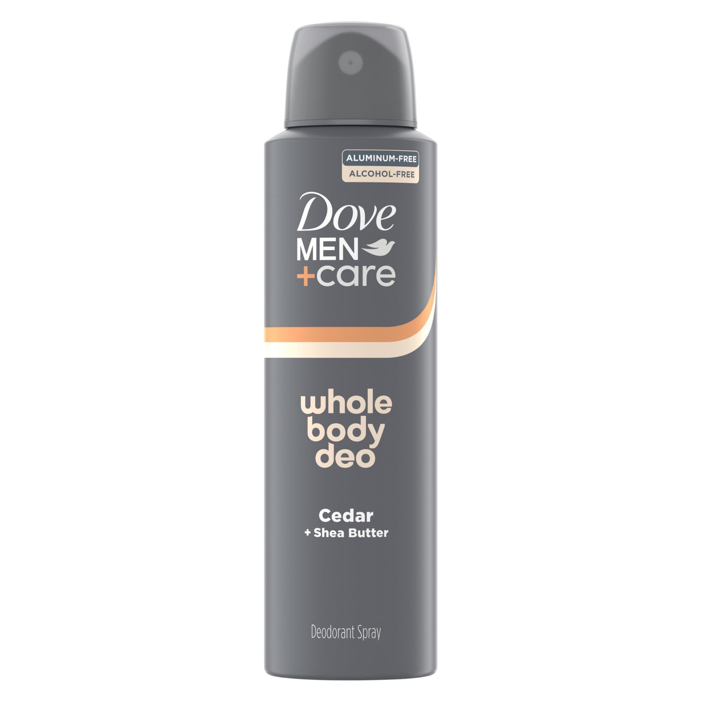 DOVE MEN + CARE Whole Body Deo Spray Cedar + Shea Butter - Aluminum?Free, Gentle Full?Body Odor Control, Dermatologist?Tested - 4 oz Beauty and Personal Care DOVE MEN + CARE