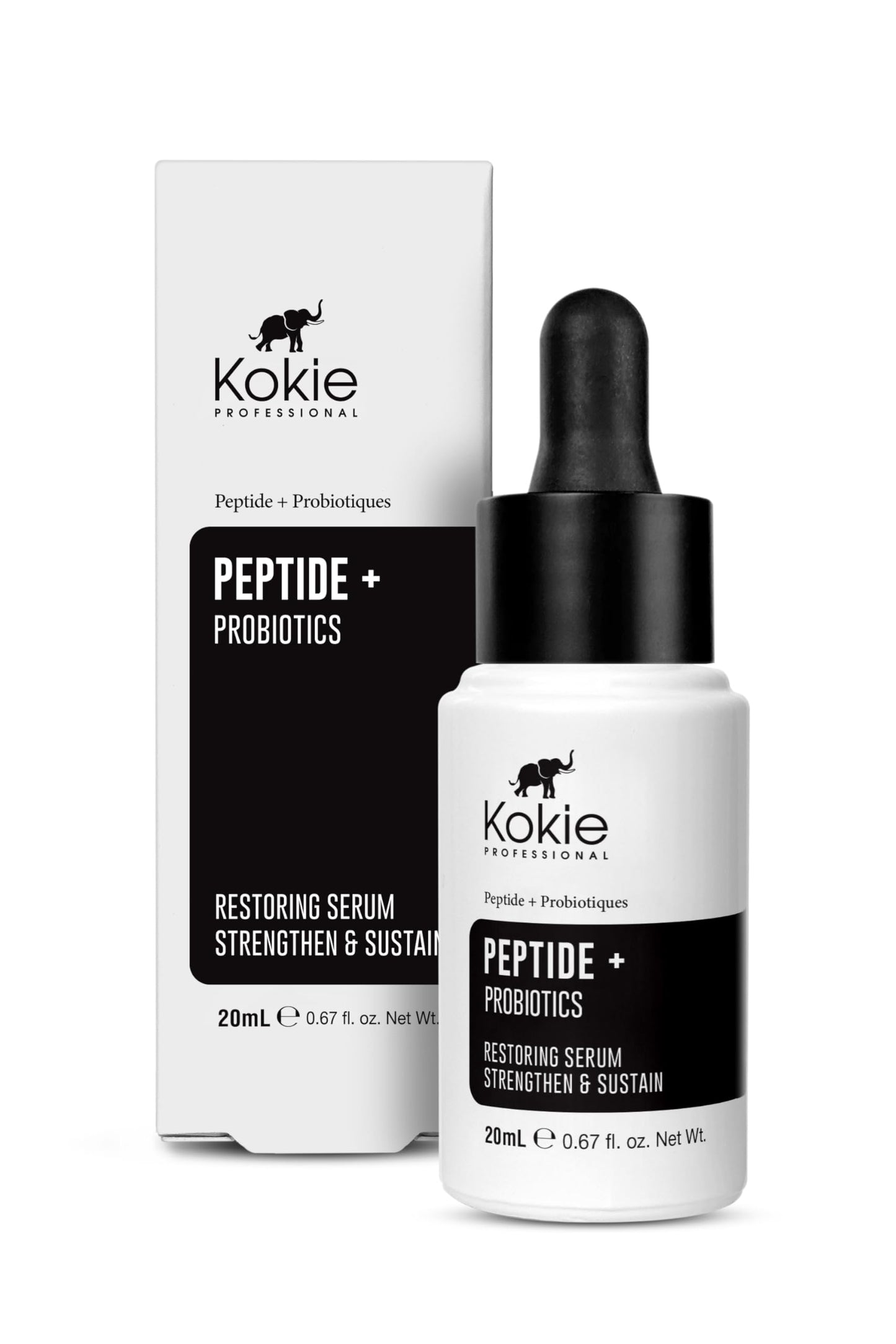 Kokie Peptide + Probiotics Serum Beauty & Personal Care Kokie