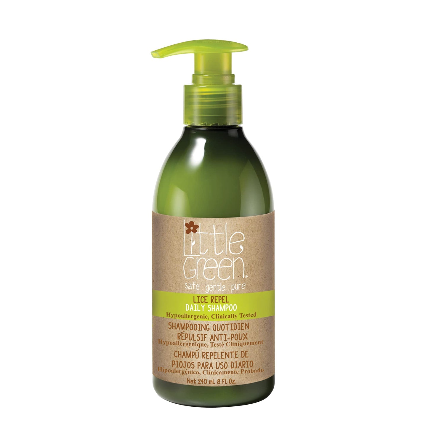 Little Green Kids Lice Repel System, Includes Lice Shampoo for Kids, Spray Hair Detangler, Styling Hair Gel, Contains Tea Tree Oil Beauty & Personal Care Little Green