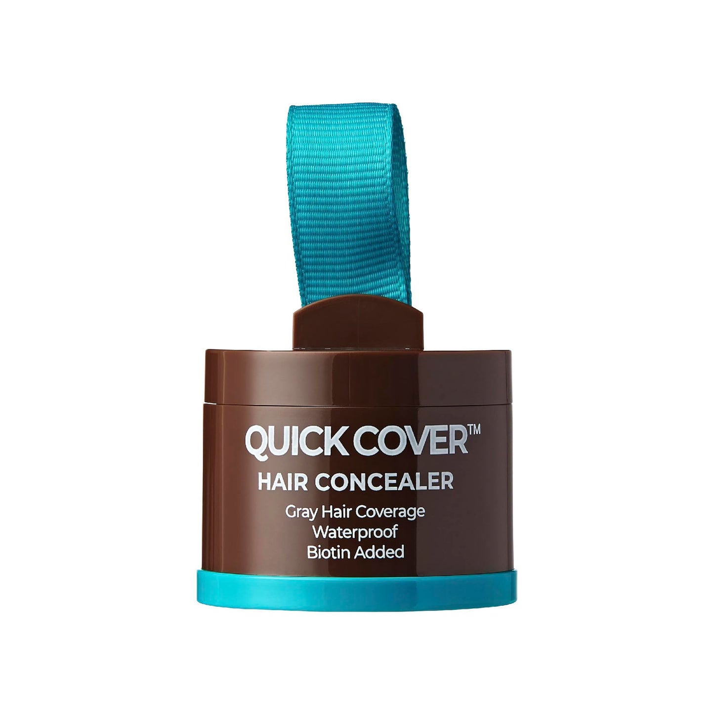 Red by Kiss Quick Cover Hair Concealer, Temporary Root Touch-Up, Precision Gray Coverage, Lightweight & Waterproof, Biotin Infused (Dark Brown) Beauty & Personal Care Red by Kiss