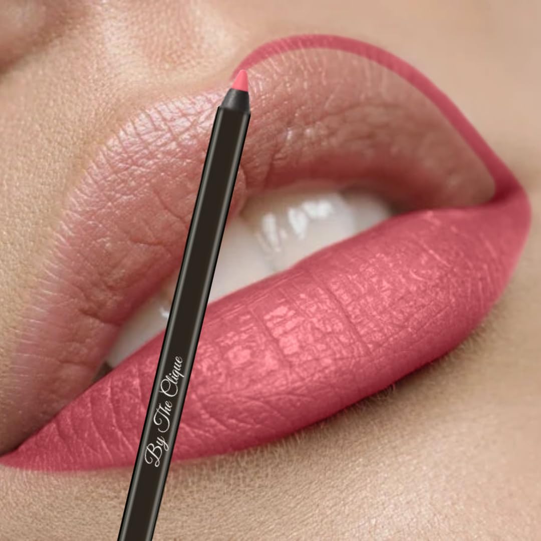 By The Clique Premium Long Lasting Matte Lip Liner Pencil | Naturally Nude Rosè | Nude Pink Ultra Wear Lip Pencil Beauty & Personal Care By The Clique