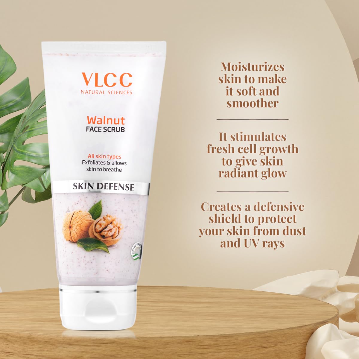VLCC Walnut Face Scrub(80gm) Beauty & Personal Care VLCC