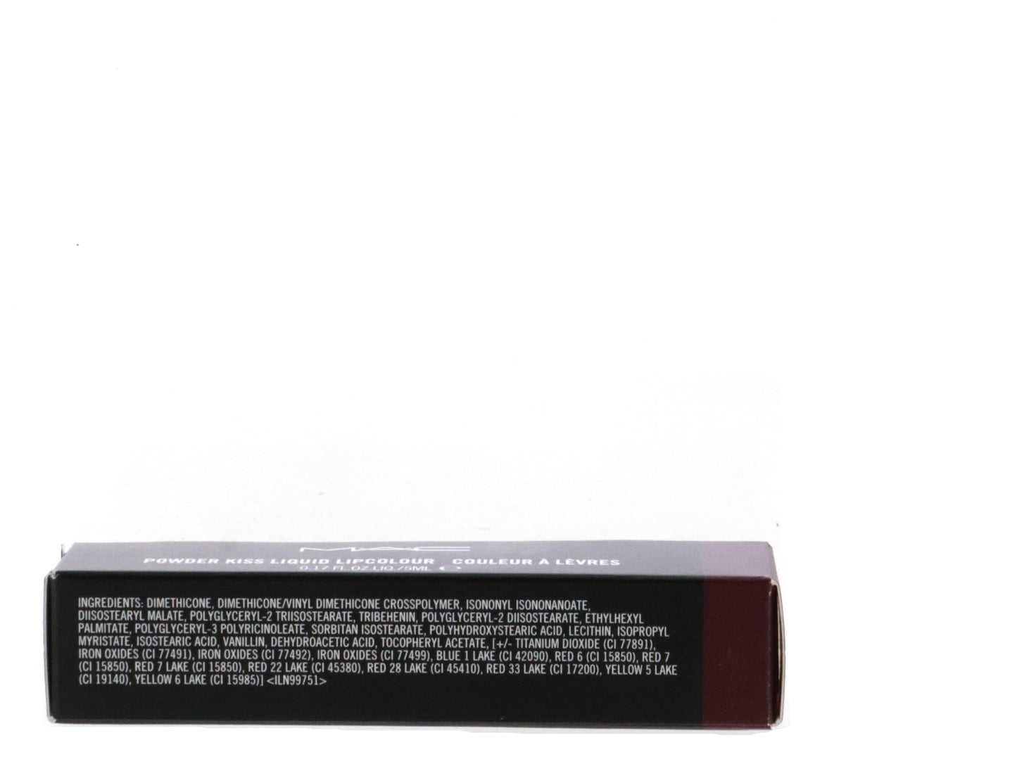 MAC Cosmetics Powder Kiss Liquid Lipcolour - 994 Make Love To The Camera (Deep Wine) - 0.17 fl oz / 5 mL Beauty & Personal Care MAC