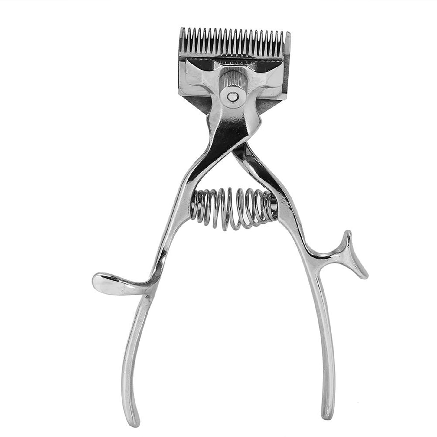 Nikou Manual Hair Clipper, Stainless Steel Portable Hand Push Hair Cutter and Trimmer Barber Tool for Men, Safe and Silent Operation for Home Haircuts Beauty and Personal Care Nikou