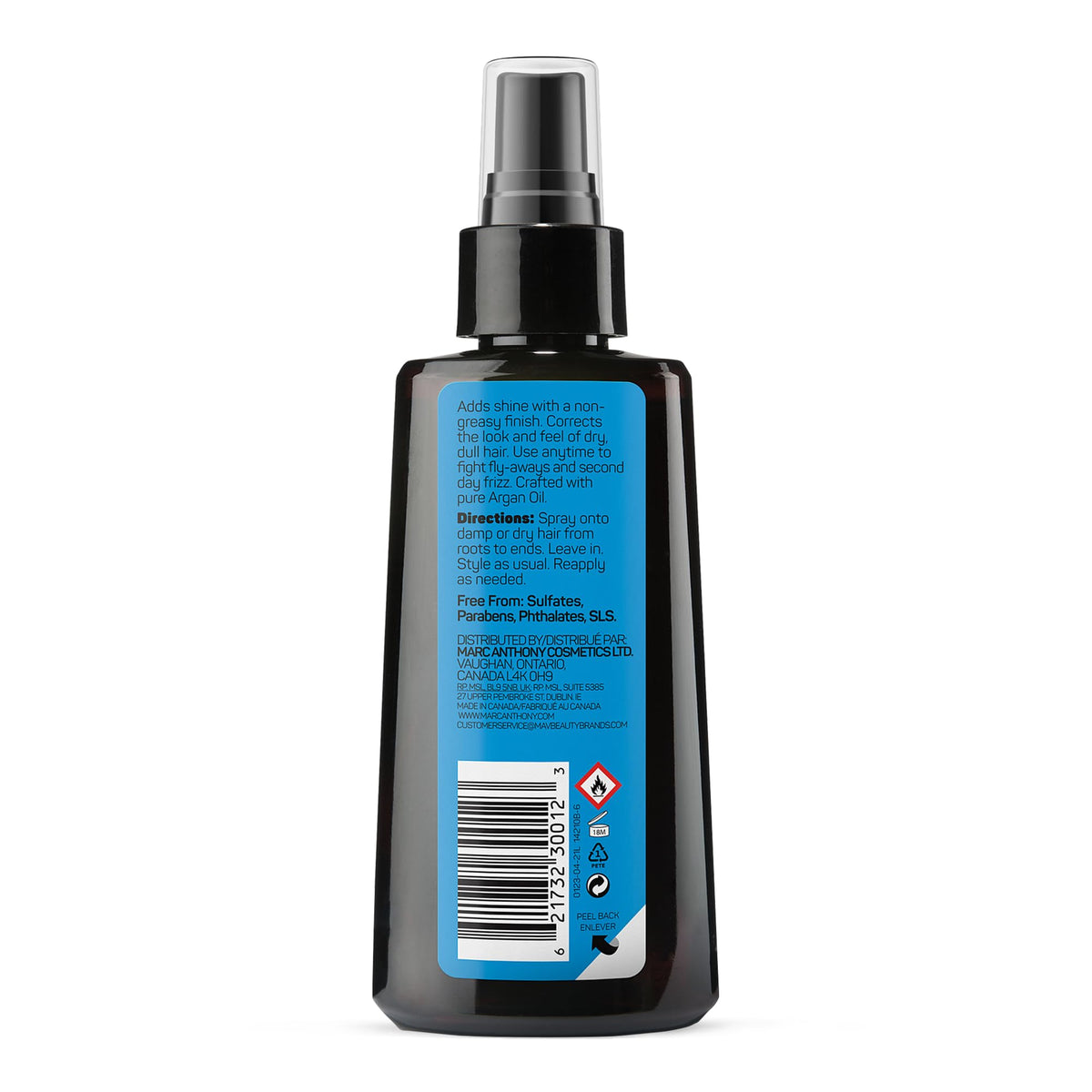 Marc Anthony Argan Oil Smoothing Cream with Keratin - Lightweight Hair Styler for Lasting Shine & Removes Frizz for Smooth Hair - Nourishing Argan Oil Beauty & Personal Care Marc Anthony