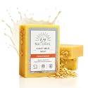 Way Natural Honey Oatmeal Soap Bar (3 Pack) - Goat Milk Soap for Men, Women & Kids - Natural, Handmade w/Real Milk - Dry, Sensitive Skin, Hands/Body Beauty & Personal Care Way Natural