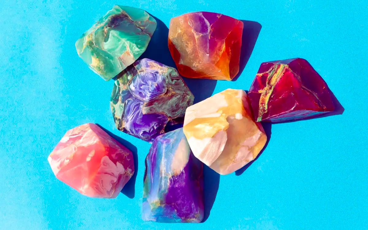 Amethyst SoapRocks Gemstone Bath Soap, Plumeria Ylang, 6 Ounce Beauty & Personal Care SoapRocks