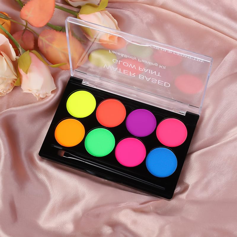 Water based colors painted body and face (WTCOLOR6) Beauty & Personal Care MayGirl