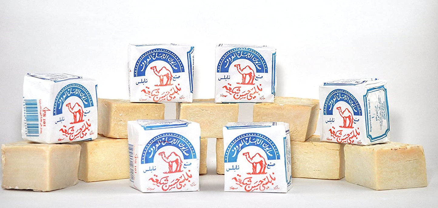 Al-Jamal ~ Palestinian Olive Oil Soap Bar West Bank Holy Land Organic Natural Traditional ~Al-Jamal ~ Nablus (Count 6) Beauty & Personal Care Al-Jamal