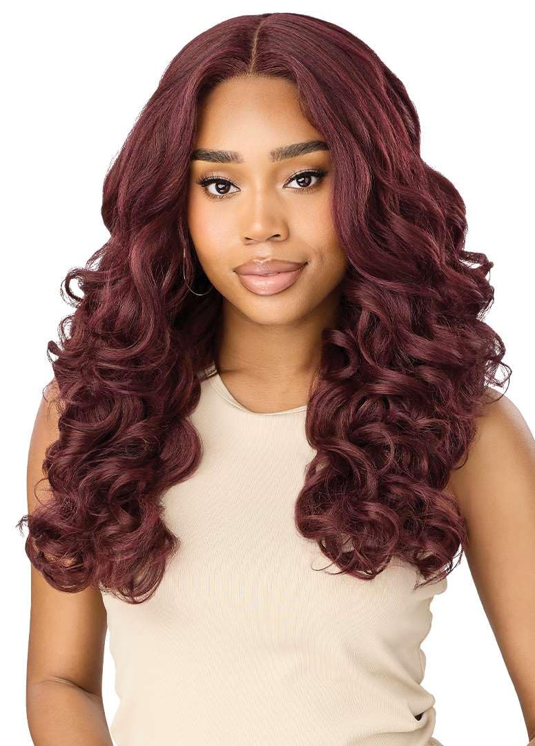 Outre Lace Front Wig - Wonder (CHERRY COFFEE)