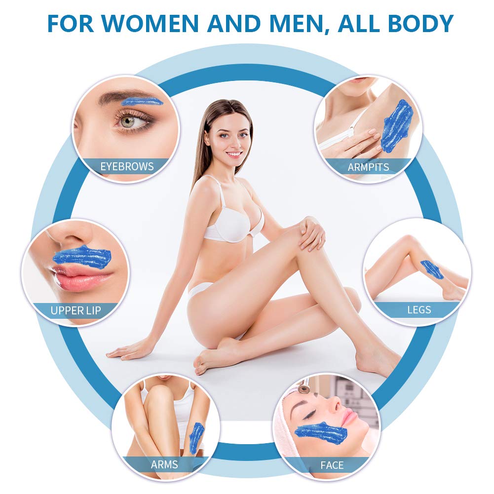 Bestidy Hard Wax Beads for Hair Removal, Waxing Beads for Coarse Hair, 1000g Refill Wax Beads for Wax Warmer, Home Waxing for All Body and Brazilian Beauty and Personal Care Bestidy