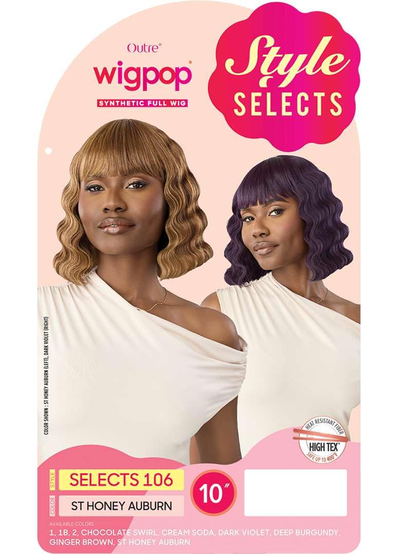 Outre Wigpop Synthetic Full Wig - Style Selects - Selects 106 (CREAM SODA)
