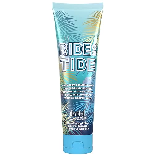 Devoted Creations Ride or Tide - Beach Ready Bronzing Lotion with Enhanced Coconut Water Beauty & Personal Care Devoted Creations
