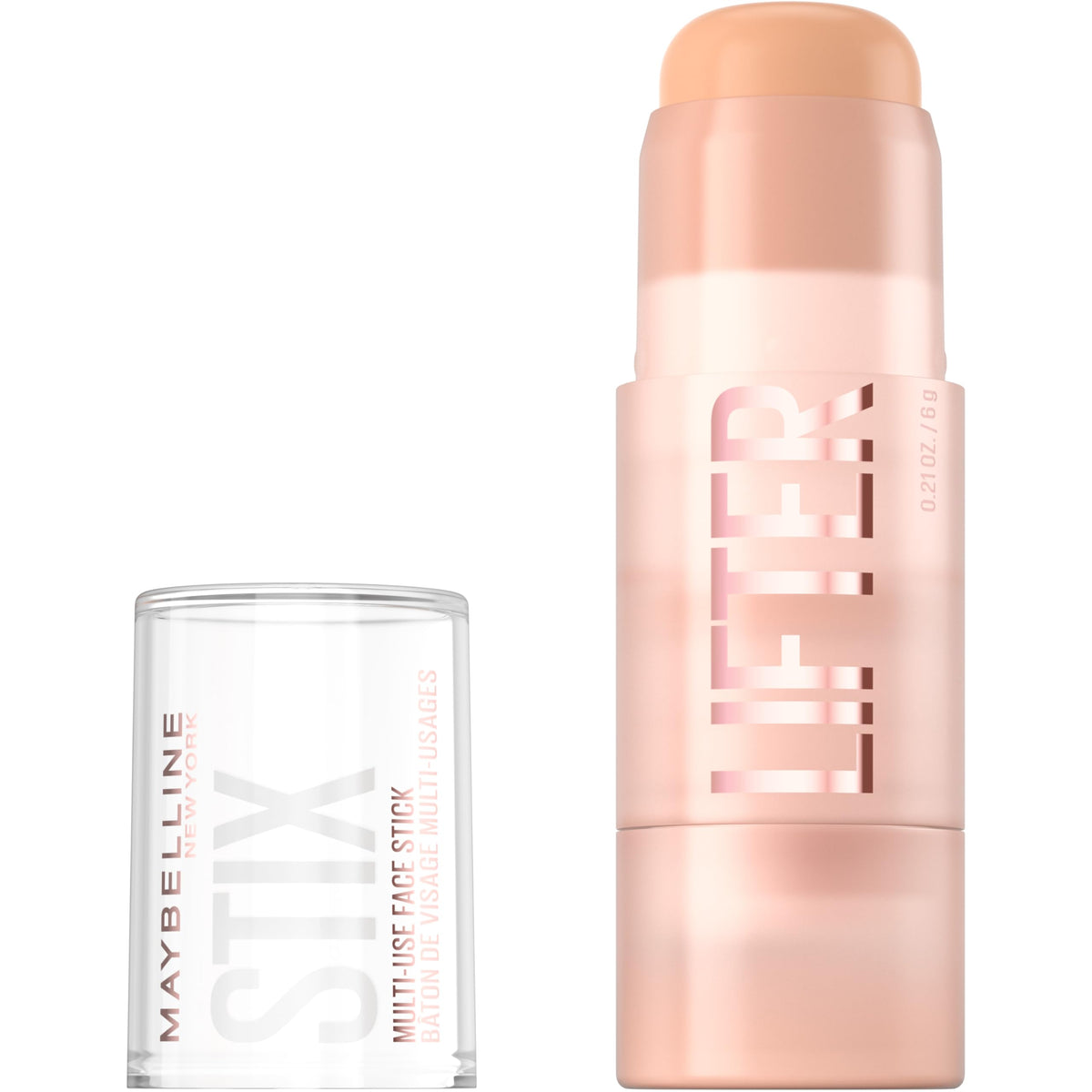 Maybelline Lifter Stix Multi-Use Face Stick - Contour, Bronzer, Concealer and Foundation Stick, All-In-One Creamy Face Makeup with Cranberry Seed Oil