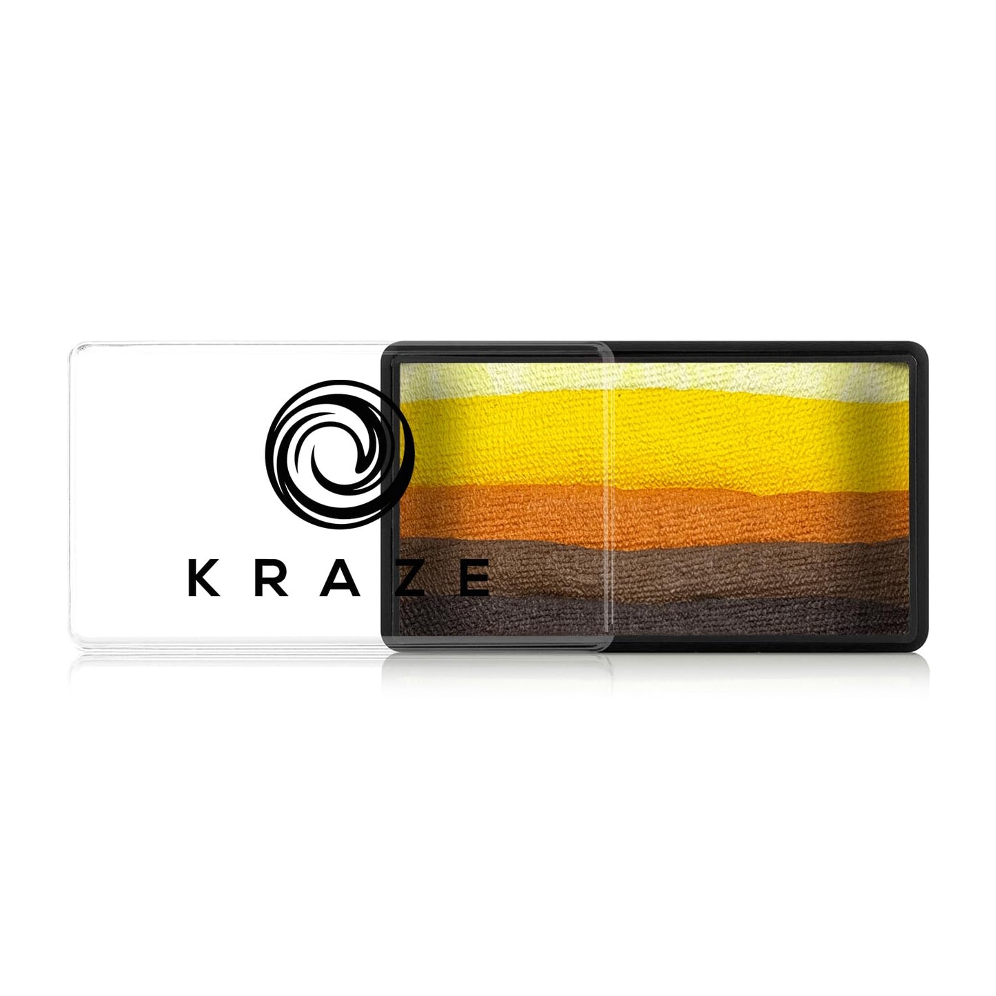 Kraze FX Dome Stroke - Daffodil by Linnea (25 gm), Professional 1-Stroke Split Cake, Hypoallergenic, Non-Toxic, Water Activated Face & Body Painting Beauty & Personal Care Kraze FX