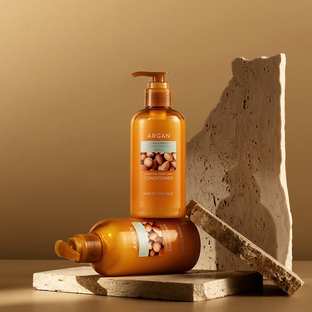 Nature Republic Argan Essential Deep Care Conditioner, 300 Gram