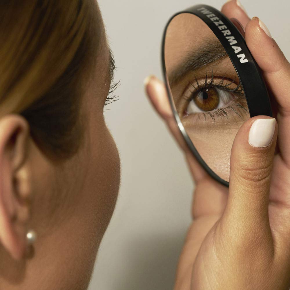 Tweezerman Professional 12X Magnifying Mirror Attaches To Any Smooth Surface Beauty & Personal Care Tweezerman