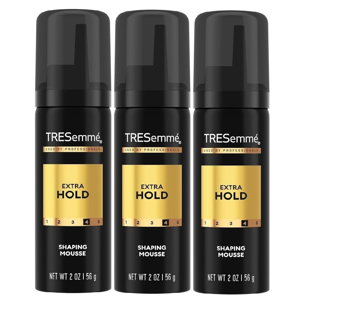 TRESemmé Extra Hold Volumizing Hair Mousse, 24H Humidity Resistance, Travel Size 2 Oz (3 Pack Packaging May Vary) Beauty & Personal Care TRESemmé