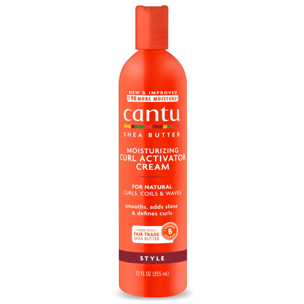Cantu Shea Butter for Natural Hair Moisturizing Curl Activator Cream, 12 Fl Oz Beauty & Personal Care Cantu