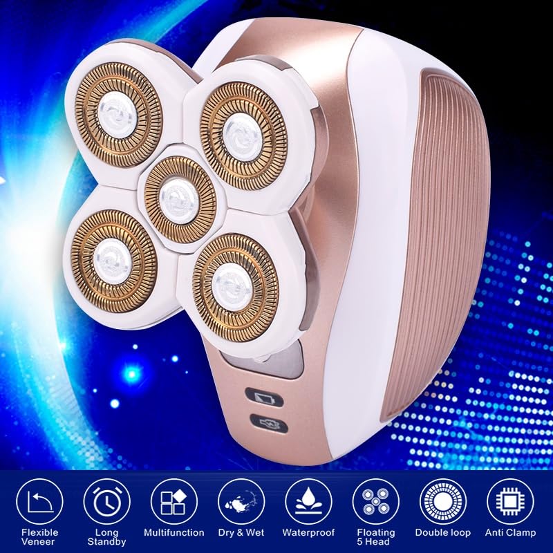 Head Shavers for Bald Men, Protable electric women shaver hair removal epilator female shaving machine for leg body facial razor rechargeable lady Beauty and Personal Care WTCBQC