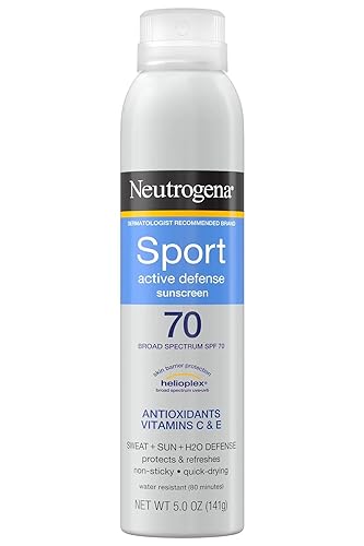 Neutrogena, Sport Body Spray 70 Spf Sunscreen, 5 Ounce Beauty & Personal Care Neutrogena