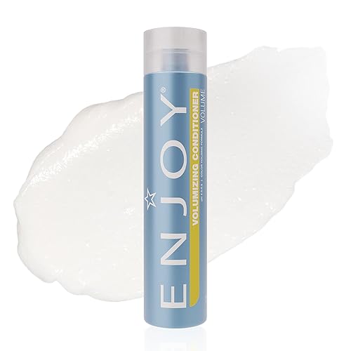 ENJOY Hair Care Volumizing Conditioner, Hair Conditioner For Damaged Hair, Conditioner Curly Hair Products, Sulfate Free, Gluten Free, Paraben Free Beauty & Personal Care Enjoy