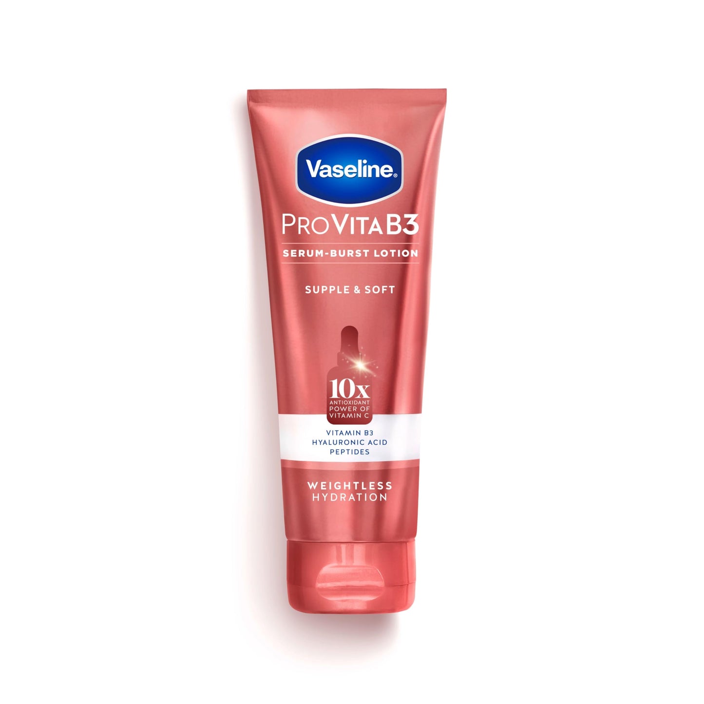 Vaseline Pro VitaB3 Serum Burst Lotion Supple & Soft Healthy, Hydrated Skin, Lightweight 10x Antioxidant Power of Vitamin C with Vitamin B3 Beauty & Personal Care Vaseline