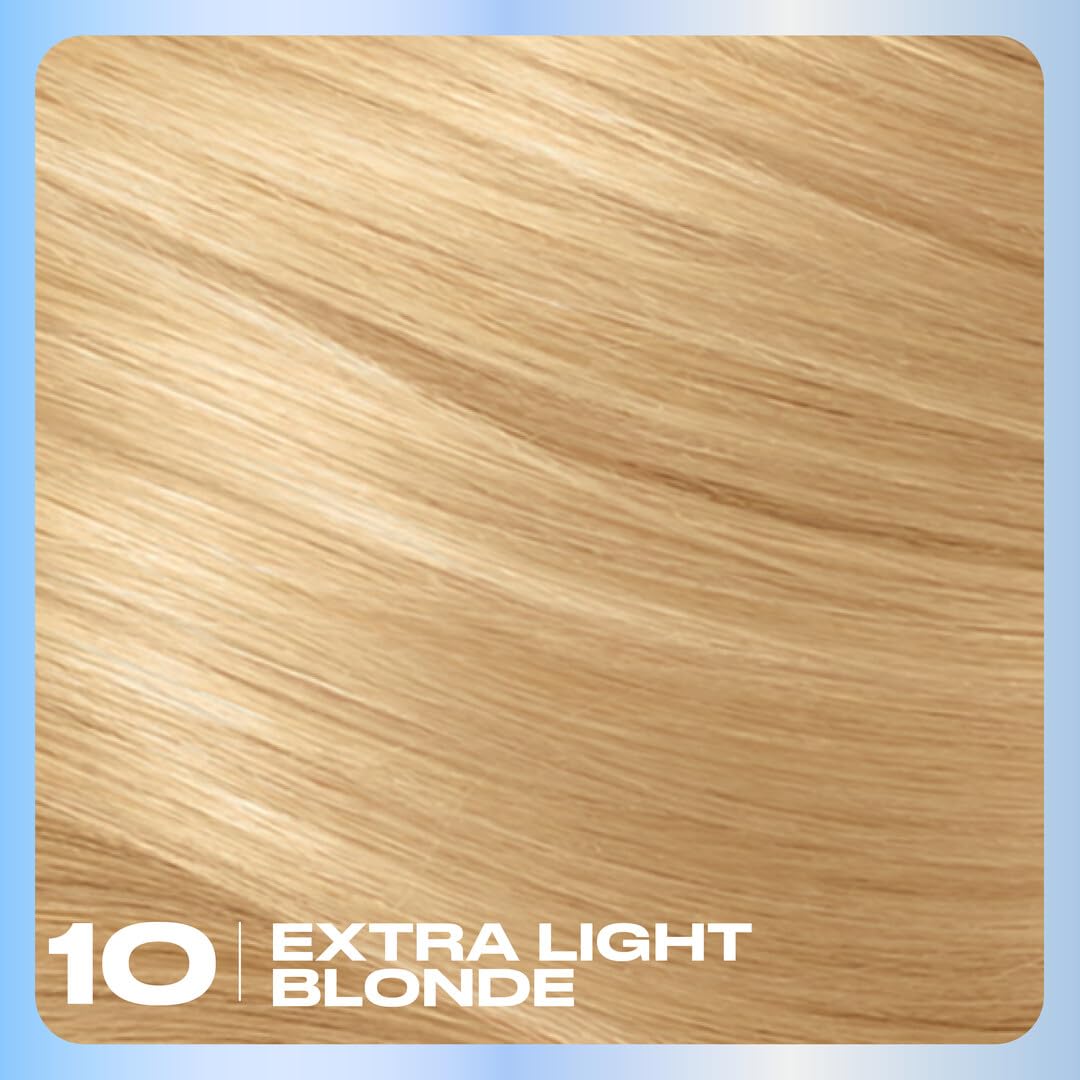 Clairol Nice'n Easy Permanent Hair Dye, 10 Extra Light Blonde Hair Color, Pack of 1 Beauty & Personal Care Clairol