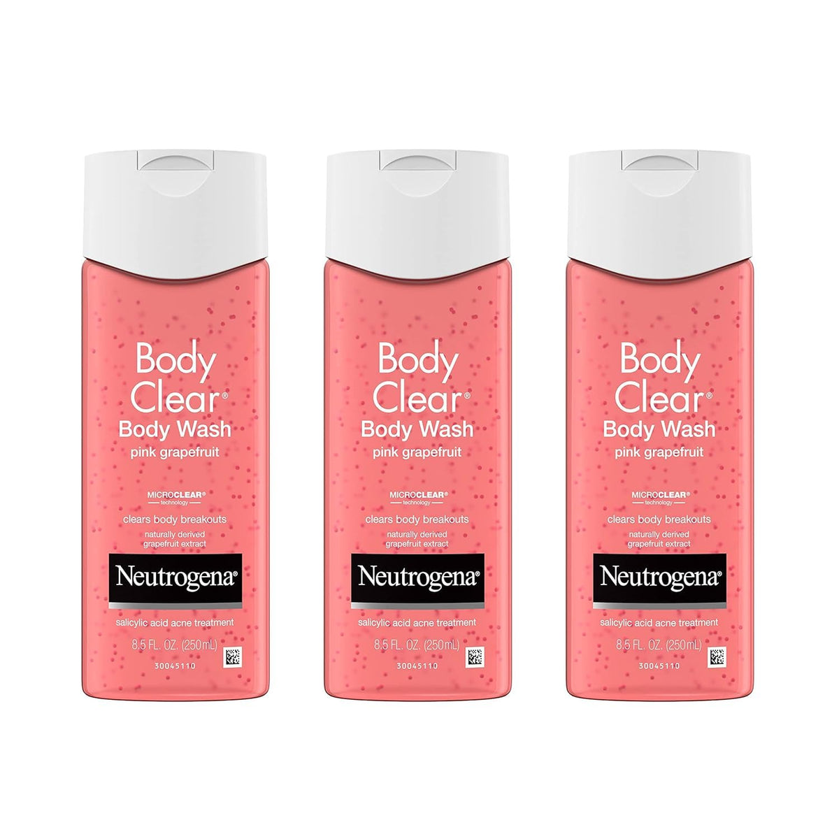 Neutrogena Body Clear Body Clear Body Wash, Pink Grapefruit 8.5 oz. (Pack of 3) Beauty & Personal Care Neutrogena