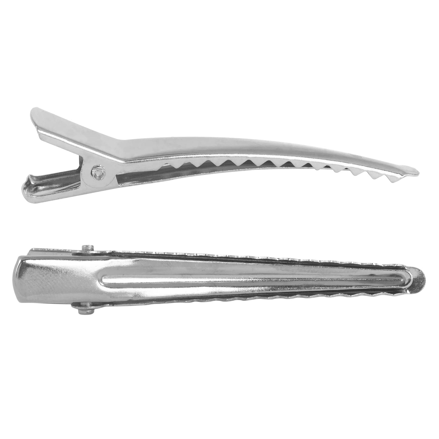 Super Z Outlet 4.5cm Silver Alligator Teeth Prongs Clips Holders for Hair Care, Arts & Crafts Projects, Dry Hanging Clothing, Office Paper Document Beauty & Personal Care Super Z Outlet
