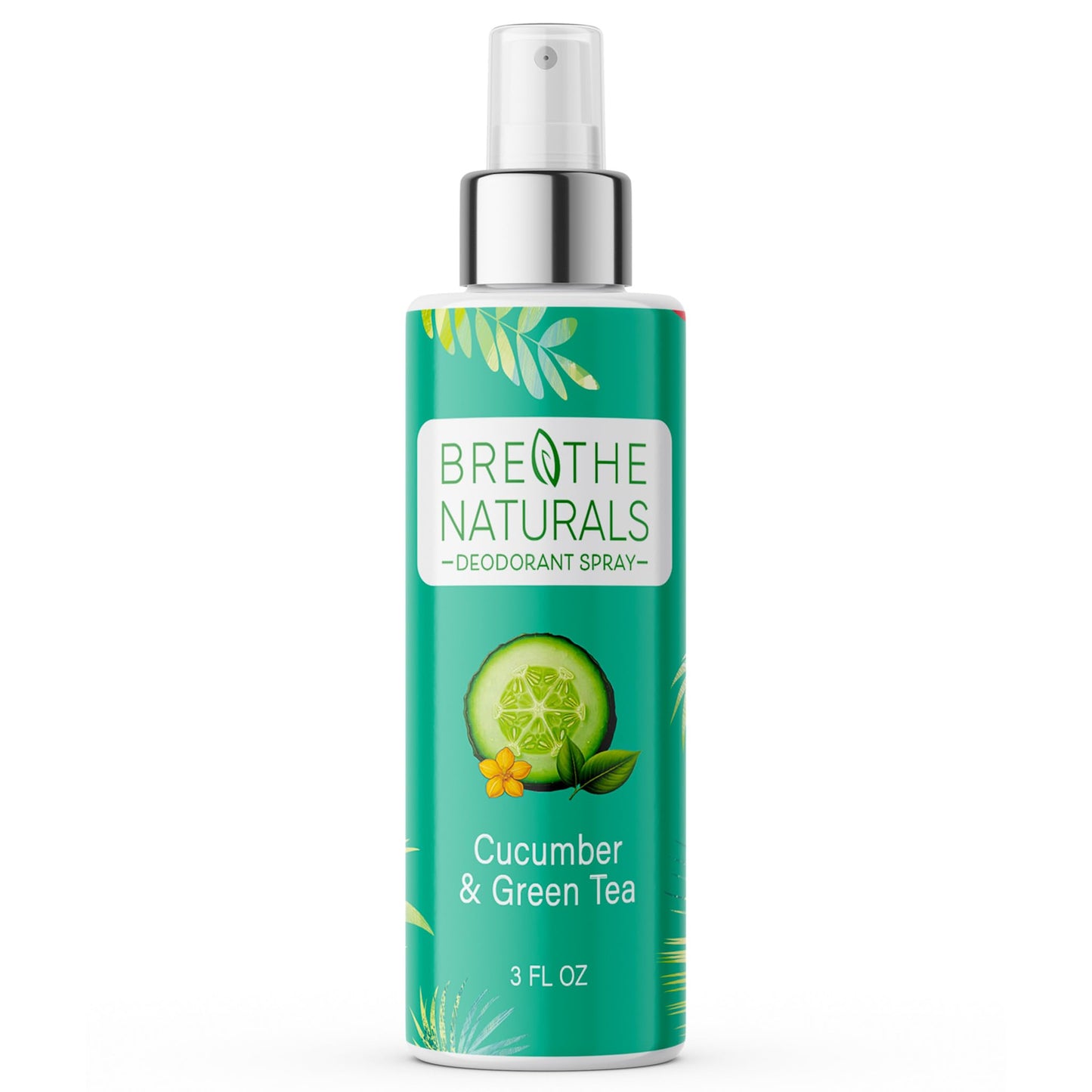Breathe Naturals Deodorant - All Day Odor Protection - Aluminum Free & Vegan - Sensitive Skin Approved - Unisex 2.6 oz Stick - Made In The USA Beauty and Personal Care BREATHE NATURALS