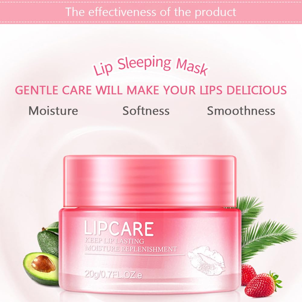 BIOAQUA Lip Lasting Collagen Replenisment Sexy Delicious Water Balance Nutrition Moisturizing Soft Beautiful Skin Vitamin E Mask-Jelly 20g Beauty and Personal Care BIOAQUA