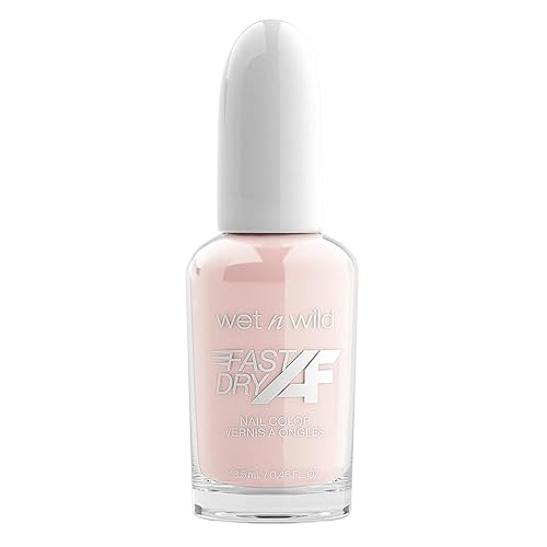 wet n wild Fast Dry AF Nail Polish, Quick 40 Second Dry Time, Long Lasting High-Shine - Ballerina Dropout Beauty & Personal Care wet n wild