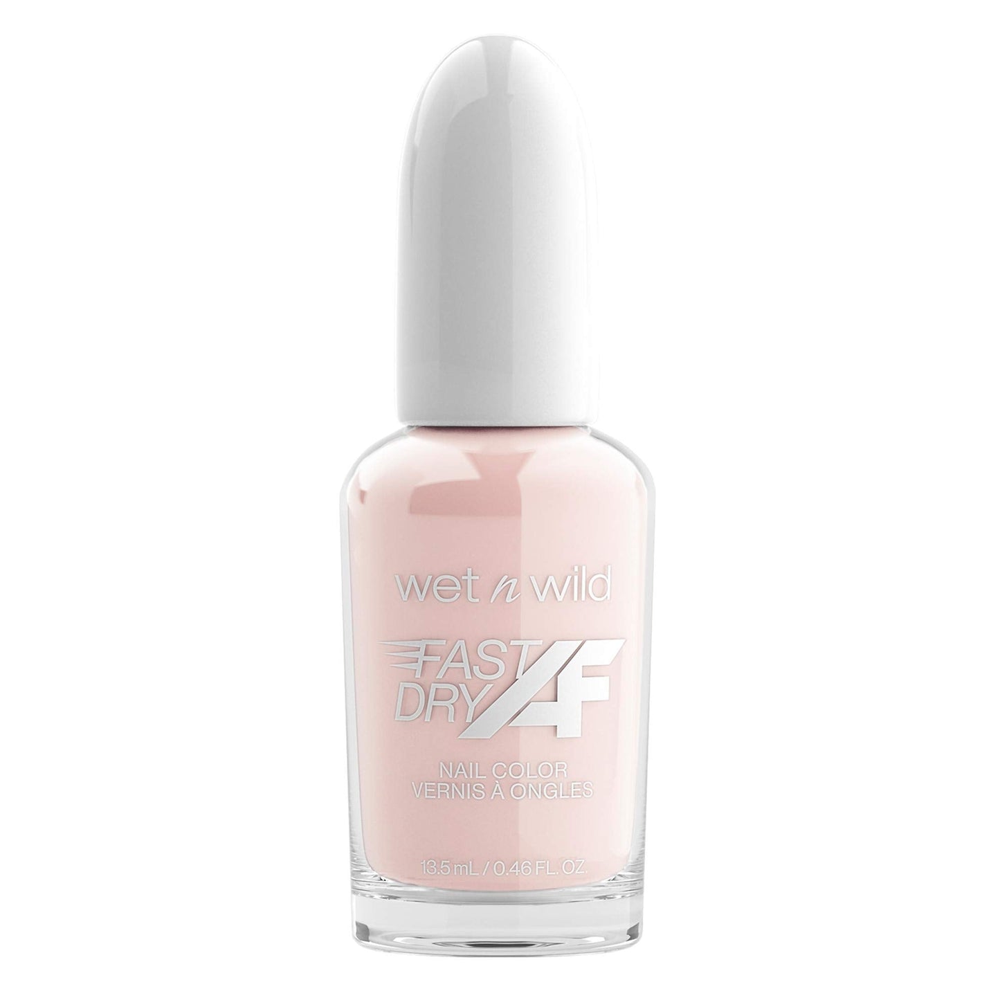 wet n wild Fast Dry AF Nail Polish, Quick 40 Second Dry Time, Long Lasting High-Shine - Ballerina Dropout Beauty & Personal Care wet n wild
