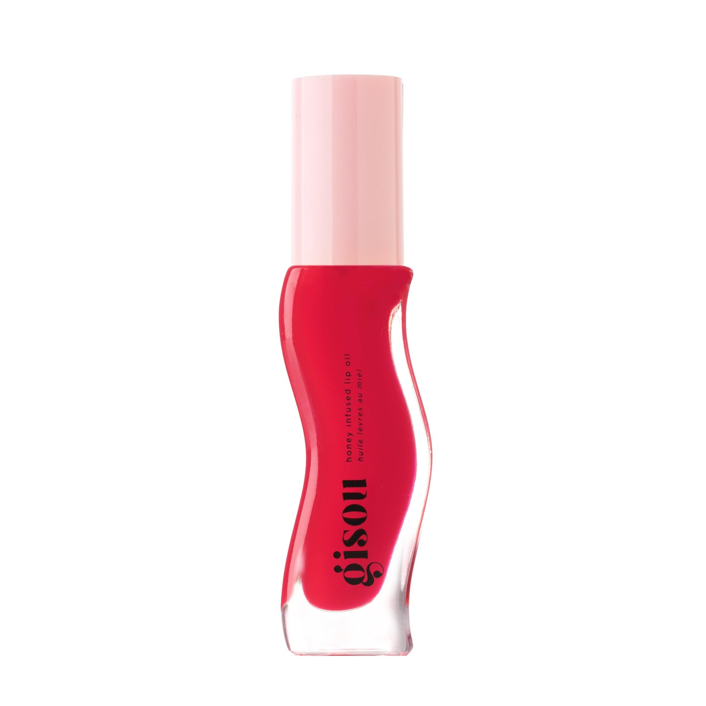 Gisou Honey Infused Lip Oil - Hydrating & Glossy Lip Oil with Mirsalehi Honey & Jojoba Seed Oil, Non-Sticky Shine, Strawberry Sorbet, 0.27 fl oz Beauty and Personal Care Gisou