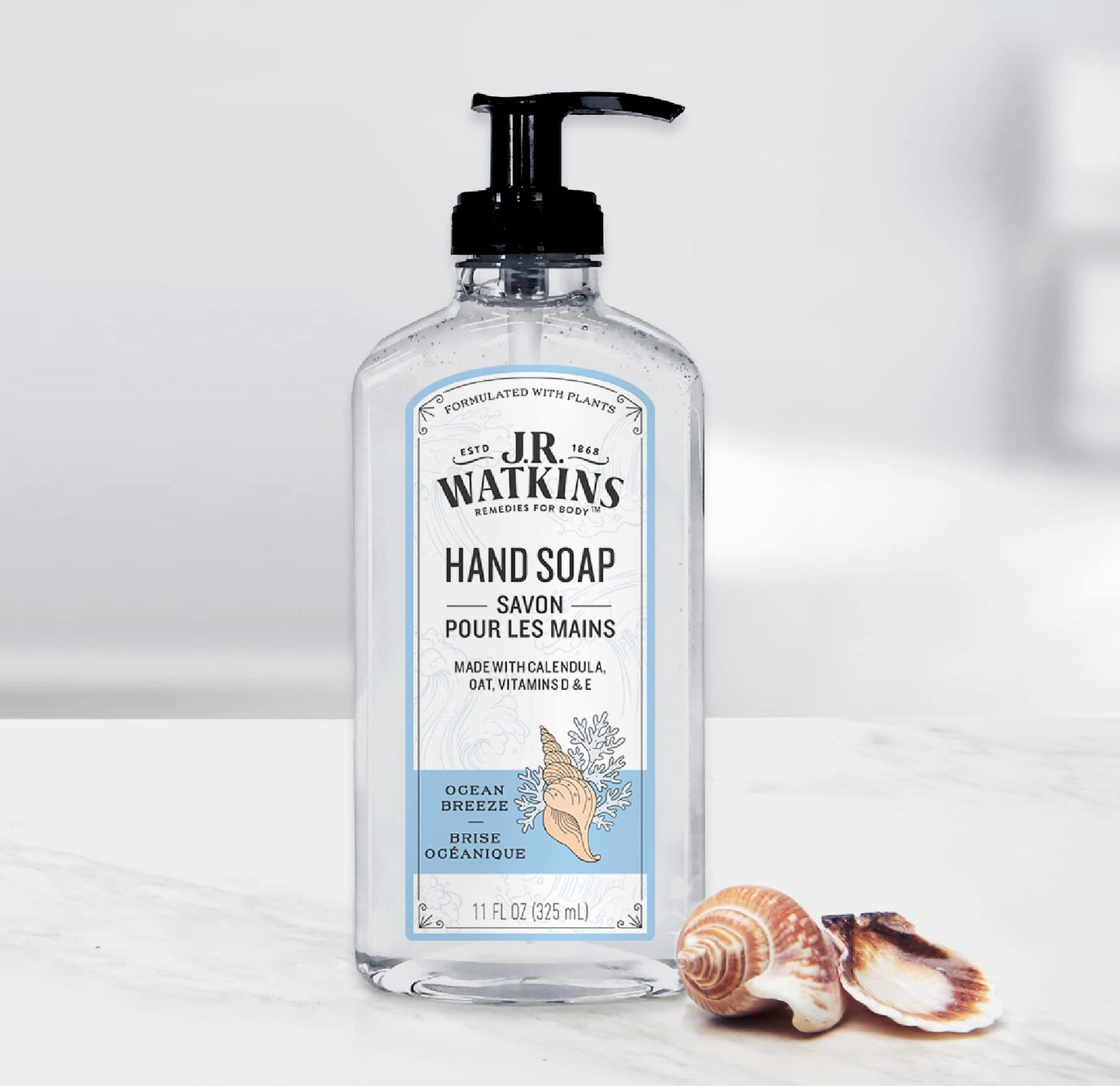 J.R. Watkins Hand Soap Ocean Breeze 11 Ounce Beauty & Personal Care J.R. Watkins