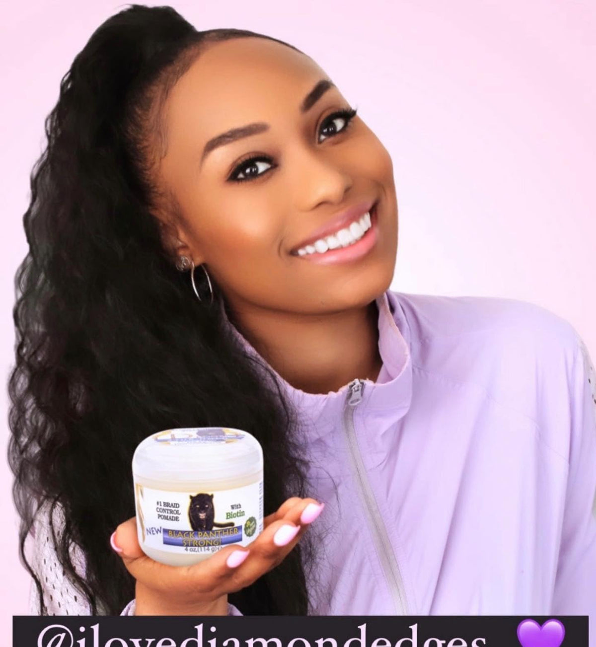 Black Panther Vegan Edge & Braid Control Pomade with Biotin – Strong Flexible Hold for Braids, Locs & Twists, All Hair Types, 2-Pack (1 oz each) Beauty & Personal Care The Roots Naturelle